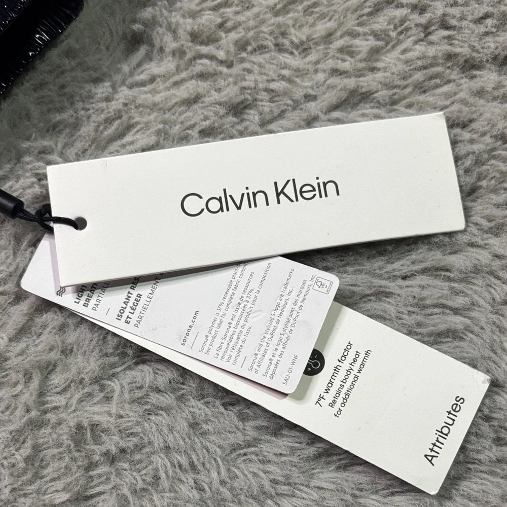 Calvin Klein Shiny Puffer Jacket - Picture 2 of 11